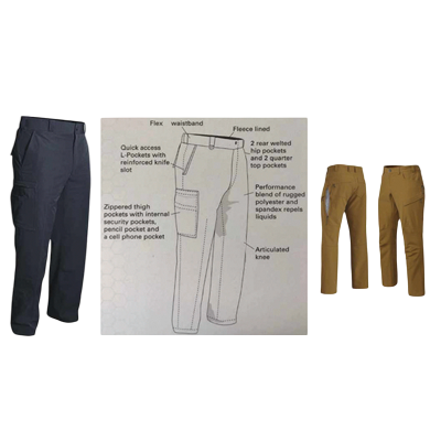 Security Pant / Breathable Soft 
Shell Pant 3 layer Waterproof
 TS - 3493 / 3094